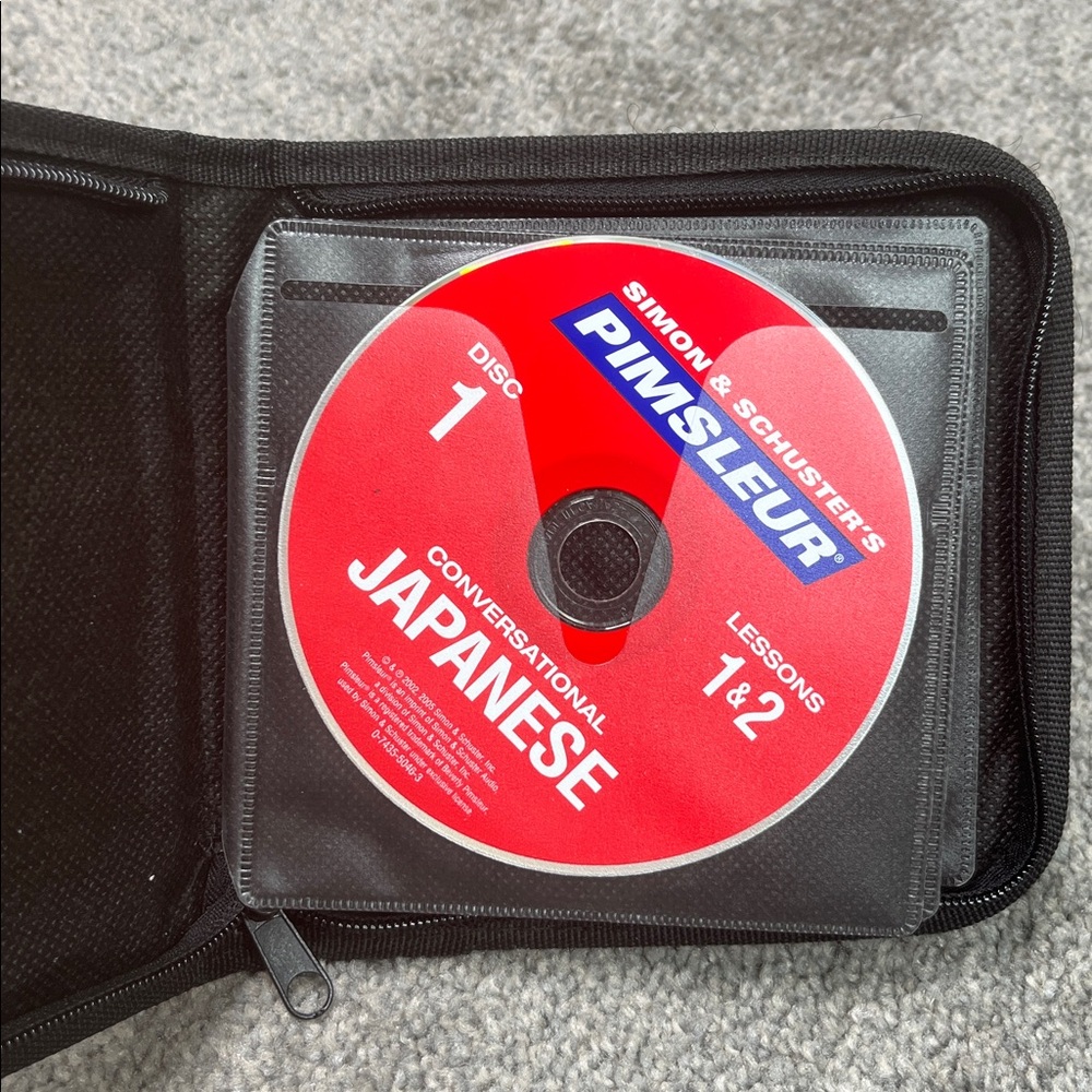 Learn Conversational Japanese Language Disc Set Simon & Schuster